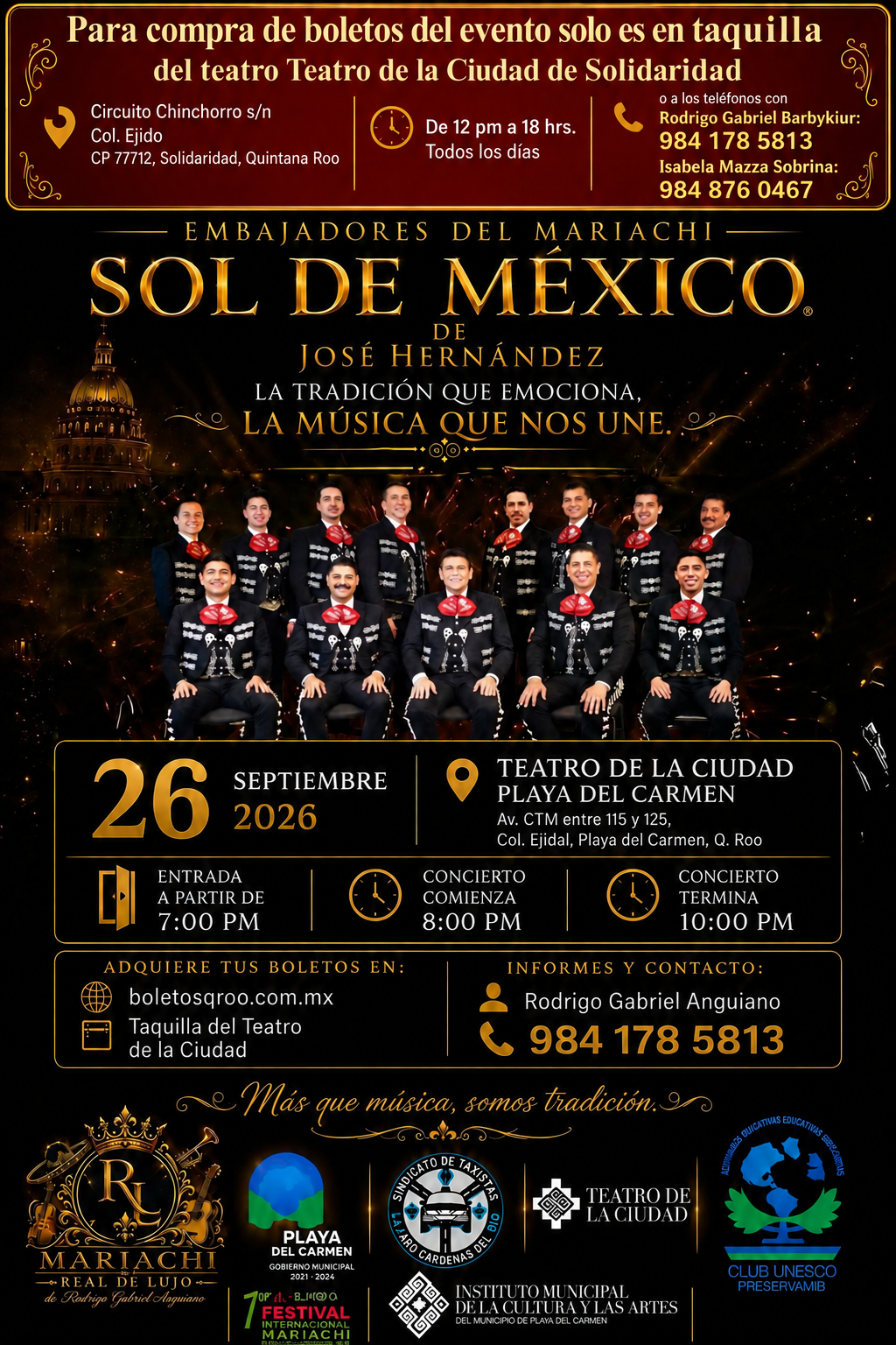 Cartel del evento